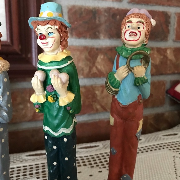 Rare Vintage 1960’s Hand painted Clowns - Picture 8 of 10